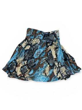 Lapis - midi swing skirt